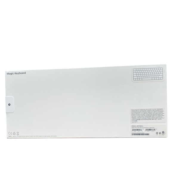 NEW Apple Magic Keyboard Model A2450 White USB-C To Lightning Cable Rechargeable - Picture 5 of 6